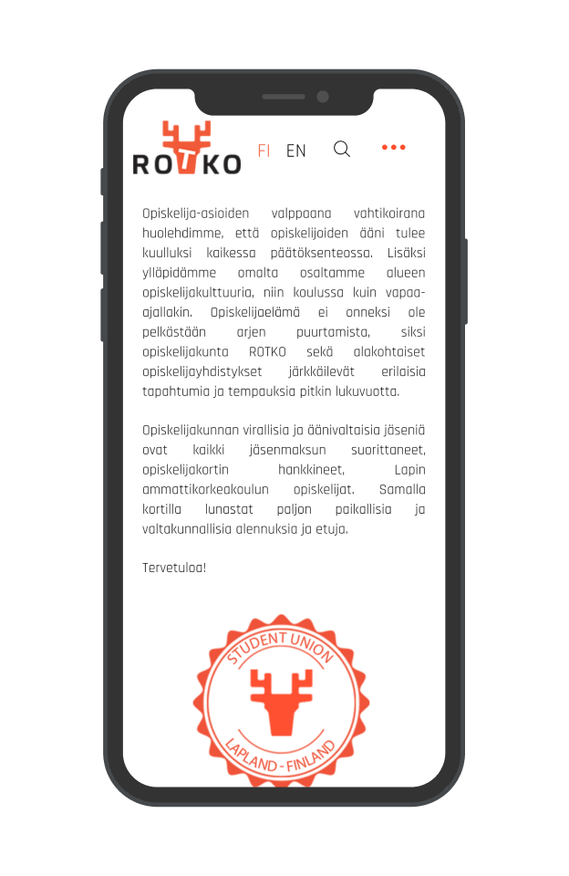 ROTKO iPhone X mockup