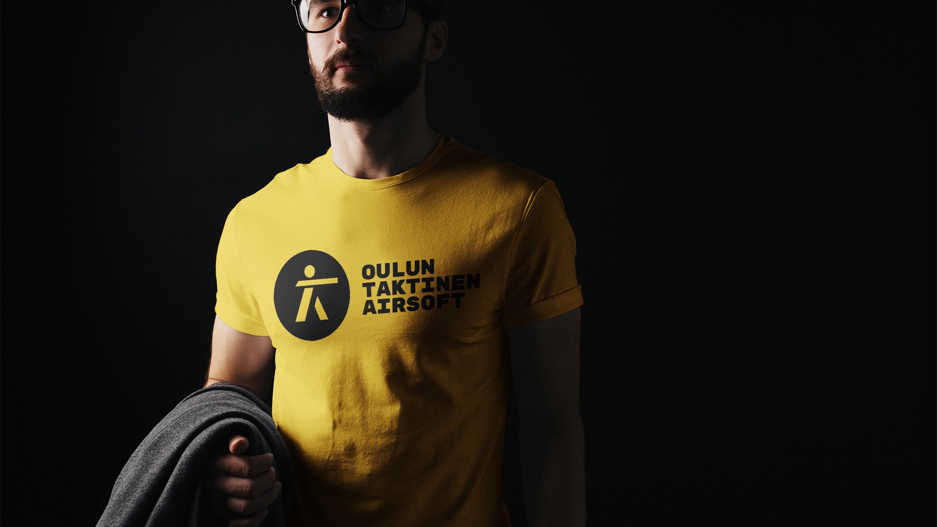 OTA logo, T-shirt mockup